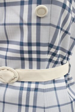 画像4: an another angelus / ジャケット付きダブル釦チェックワンピース Free NAVY×WH H-25-11-16-1019-CA-OP-NS-ZH