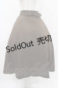 an another angelus / ベルト付きバックラッフルフレアースカート Free BROWN H-25-11-16-1025-CA-SK-NS-ZH
