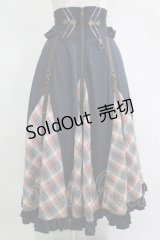 Ozz oneste / Rosy Crownスカート  紺 H-25-11-17-004-OO-SK-KB-ZH