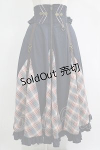 Ozz oneste / Rosy Crownスカート  紺 H-25-11-17-004-OO-SK-KB-ZH