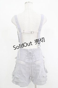 画像3: OZZ ANGELO / サス付ショートパンツ  グレー H-25-11-17-029-OO-PA-KB-ZH