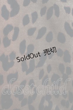 画像4: ALGONQUINS / レオパードコート  ブラウン×ブラック H-25-11-17-030-AL-CO-KB-ZH