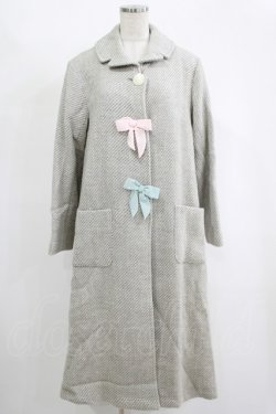 画像1: MILK / ジェミニコート  グレー H-25-11-17-031-ML-CO-KB-ZH