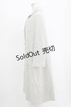 画像2: MILK / ジェミニコート  グレー H-25-11-17-031-ML-CO-KB-ZH