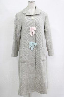 画像1: MILK / ジェミニコート  グレー H-25-11-17-032-ML-CO-KB-ZH