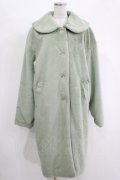 Candy Stripper / POWDERY FUR COAT  グリーン H-25-11-17-033-PU-CO-KB-ZH