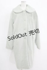 Candy Stripper / POWDERY FUR COAT  グリーン H-25-11-17-033-PU-CO-KB-ZH