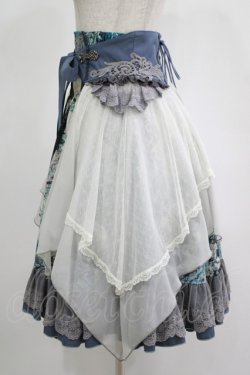 画像2: Ozz oneste / Valkrie神殿モチーフスカート  ブルー H-25-11-17-005-OO-SK-KB-ZH