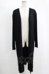 Deorart / ロングカーディガン  ブラック H-25-11-17-042-PU-TO-KB-ZH