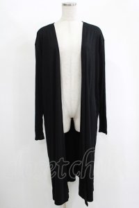 Deorart / ロングカーディガン  ブラック H-25-11-17-042-PU-TO-KB-ZH