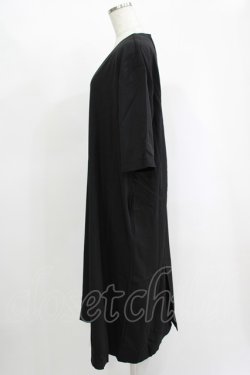 画像2: Deorart / 半袖ロングカーデ  ブラック H-25-11-17-043-PU-TO-KB-ZH