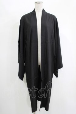 画像1: Deorart / 着物羽織  ブラック H-25-11-17-046-PU-TO-KB-ZH
