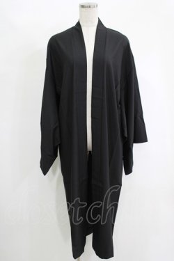 画像1: Deorart / 着物羽織  ブラック H-25-11-17-047-PU-TO-KB-ZH