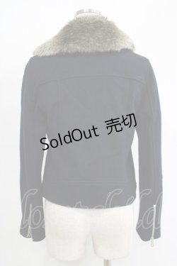 画像3: Jane Marple Dans Le Salon / ウールライダースコート M ブラック H-25-11-17-048-JM-CO-KB-ZH