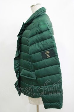 画像2: Jane Marple Dans Le Salon / フロントフリルダウンジャケット M グリーン H-25-11-17-049-JM-CO-KB-ZH