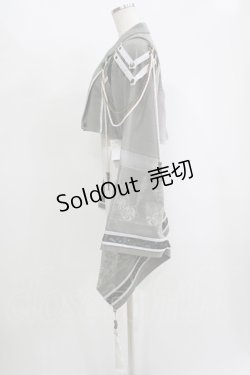 画像2: Desoro Works / 琉球浪漫物語〜第二章 着物袖はおり  グレー H-25-11-17-050-GO-JA-KB-ZH