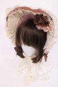 ALICE and the PIRATES / Poison de lamour 柄ボンネット  ローズ（ピンク） H-25-11-17-1038-PA-AC-NS-ZH