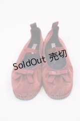 m petit by misako / AMリボンバレエシューズ S レッド H-25-11-17-1039-LO-SH-NS-ZH