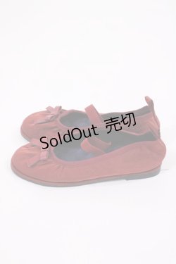 画像2: m petit by misako / AMリボンバレエシューズ S レッド H-25-11-17-1039-LO-SH-NS-ZH