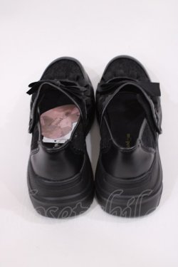 画像2: m petit by misako / AMコウリボンフリルSNK S ブラック H-25-11-17-1040-LO-SH-NS-ZH