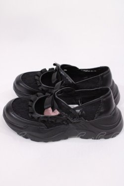 画像3: m petit by misako / AMコウリボンフリルSNK S ブラック H-25-11-17-1040-LO-SH-NS-ZH