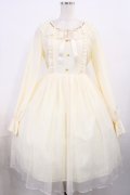Angelic Pretty / Elegant NightieワンピースSet Free アイボリー H-25-11-17-1005-AP-OP-NS-ZH