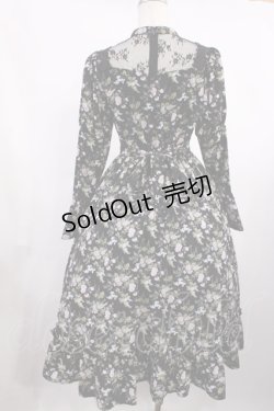 画像2: Kurumi Collaboration / KRハナジゴスリーブワンピース M ブラック H-25-11-17-1006-LO-OP-NS-ZH