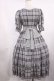 画像2: marcHenTica / チェックワンピース プリンセスサイズ グレー H-25-11-17-1008-LO-OP-NS-ZH (2)
