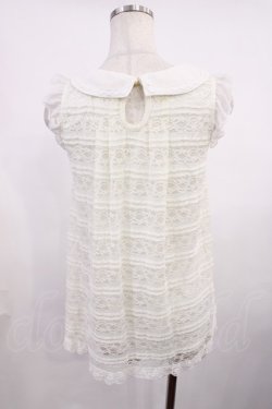 画像2: LIZ LISA / 肩フリルレースタンク Free オフ H-25-11-17-1015-LO-TO-NS-ZH