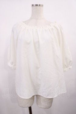 画像1: F&A / ローズ刺繍袖トップス Free OFFWHITE H-25-11-17-1016-LO-TO-NS-ZH