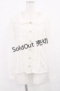 LIZ LISA / スカラップブラウス Free オフ H-25-11-17-1017-LO-BL-NS-ZH