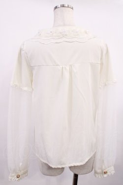 画像2: LIZ LISA / スカラップブラウス Free オフ H-25-11-17-1017-LO-BL-NS-ZH