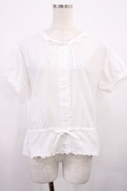 画像1: PINK HOUSE / ピンタックブラウス Free オフ H-25-11-17-1020-LO-BL-NS-ZH