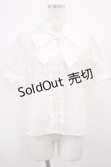 evelyn / リボンブラウス Free オフ H-25-11-17-1021-LO-BL-NS-ZH