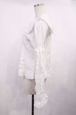 画像2: Angelic Pretty / セーラー衿ブラウス Free オフ H-25-11-17-1022-AP-BL-NS-ZH