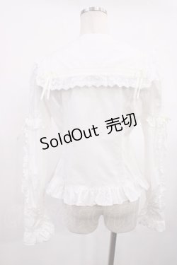 画像3: Angelic Pretty / セーラー衿ブラウス Free オフ H-25-11-17-1022-AP-BL-NS-ZH