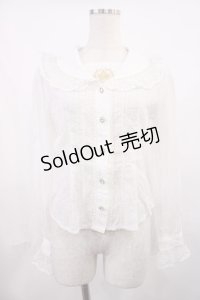 BABY,THE STARS SHINE BRIGHT / クラウン刺繍のセーラースクールブラウス Free オフ H-25-11-17-1023-BA-BL-NS-ZH