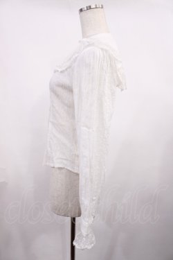 画像2: BABY,THE STARS SHINE BRIGHT / クラウン刺繍のセーラースクールブラウス Free オフ H-25-11-17-1023-BA-BL-NS-ZH