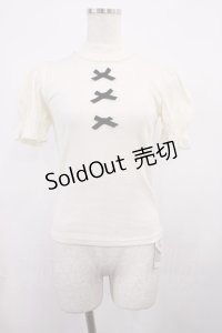 Ank Rouge / 3つリボンテレコ M オフ H-25-11-17-1026-CA-TO-NS-ZH