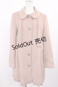 axes femme / ロングコート M ピンク H-25-11-17-1028-AX-CO-NS-ZH