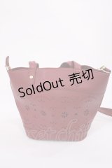 m petit by misako / AMハナパンチング2WAYバッグ  レッド H-25-11-17-1032-LO-BG-NS-ZH