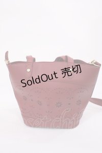 m petit by misako / AMハナパンチング2WAYバッグ  レッド H-25-11-17-1032-LO-BG-NS-ZH