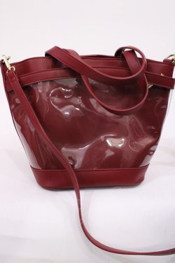 画像2: m petit by misako / AMハナパンチング2WAYバッグ  レッド H-25-11-17-1032-LO-BG-NS-ZH