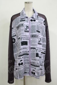 MILKBOY / CHERRY TALES JACKET  ラベンダー H-25-11-17-054-MB-JA-KB-ZT217