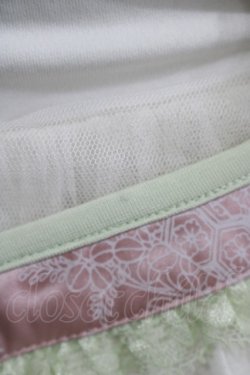 画像4: Ozz oneste / 流水羽衣天女スカート  白×ピンク H-25-11-17-006-OO-SK-KB-ZH