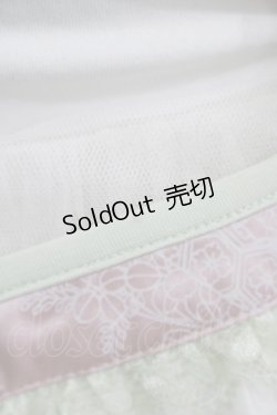 画像4: Ozz oneste / 流水羽衣天女スカート  白×ピンク H-25-11-17-006-OO-SK-KB-ZH