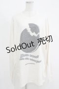LAND by MILK BOY / CRUNCH L.S. TEE  ナチュラル H-25-11-17-058-MB-TO-KB-ZH