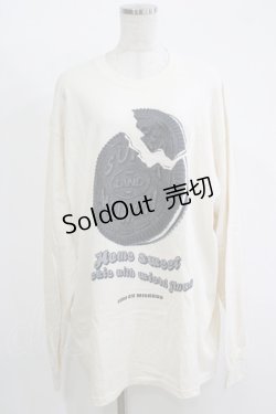 画像1: LAND by MILK BOY / CRUNCH L.S. TEE  ナチュラル H-25-11-17-058-MB-TO-KB-ZH