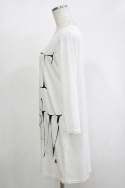 画像2: GADGET GROW / ロゴプリントロングカットソー  白 H-25-11-17-059-GO-TO-KB-ZH