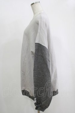 画像2: LAND by MILK BOY / CASTLE SWEATS  ライトグレー H-25-11-17-060-MB-TO-KB-ZH